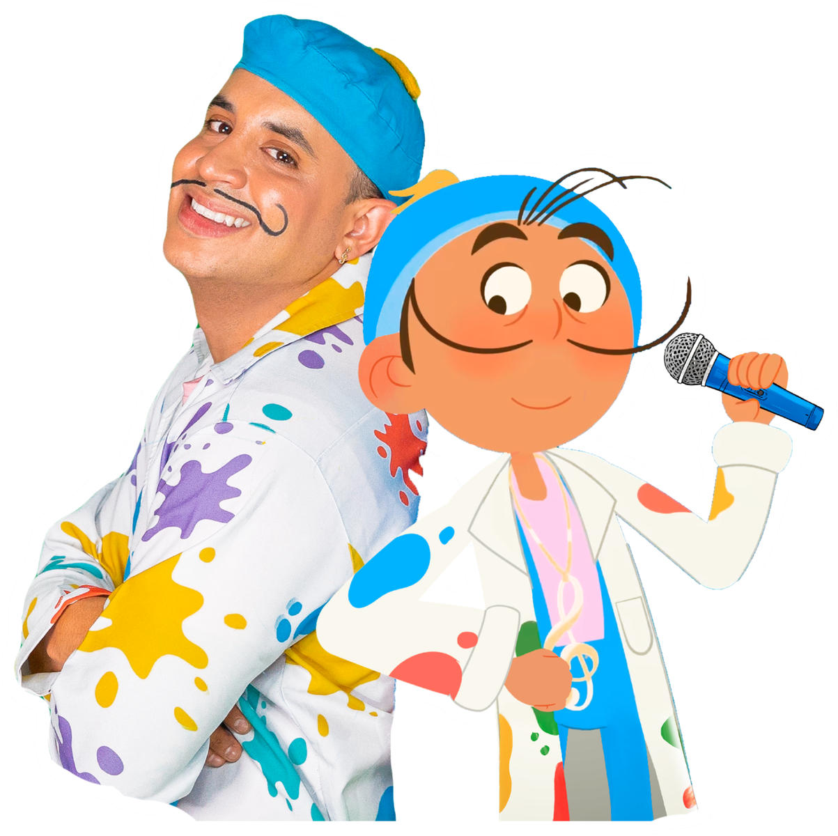 Dapinty personaje ilustrado
